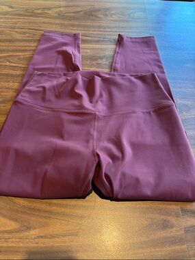 HeyNuts High-Waist Burgundy Leggings size XL